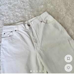 NWT White Levi 550 Denim Jeans 🤍